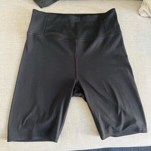 Girlfriend Collective Black Bike Shorts
